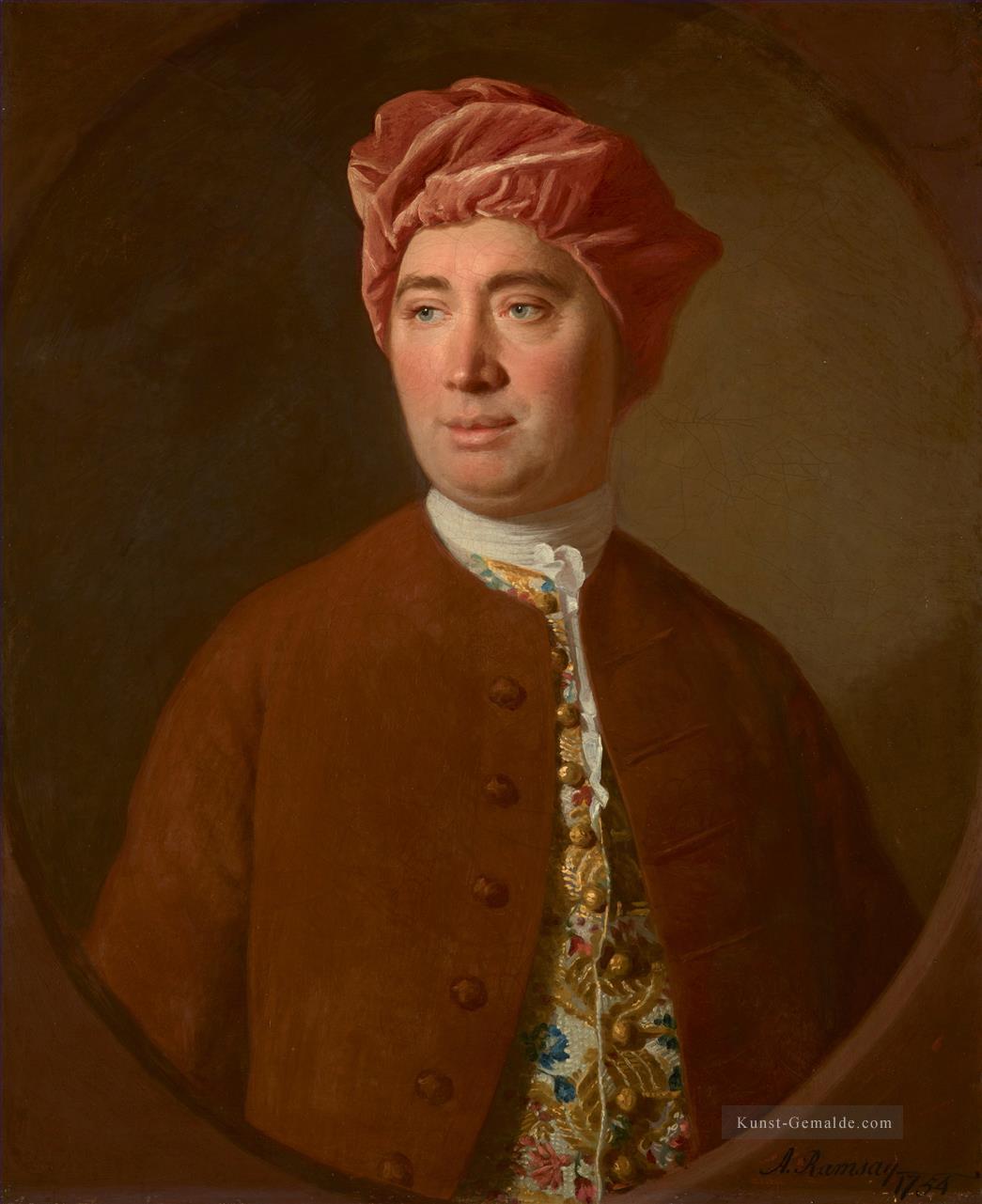 Porträt von David Hume Allan Ramsay Portrait Klassiker Ölgemälde